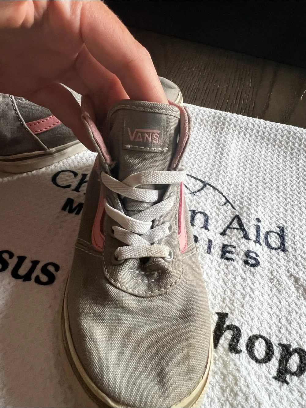 Vans kids slip